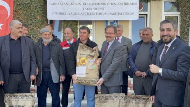 Yozgat’ta Çiftçilere Ayçiçeği Tohumu Desteği