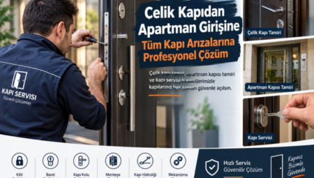 Güvenliğin İlk Adımı: Çelik Kapı ve Apartman Kapısı Tamiri