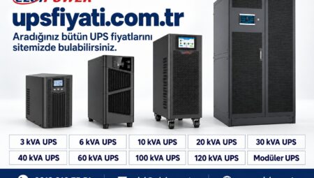 UPS Fiyatları: Online UPS, Modüler UPS ve Kepenk Güç Kaynağı Fiyatları Seçenekleri